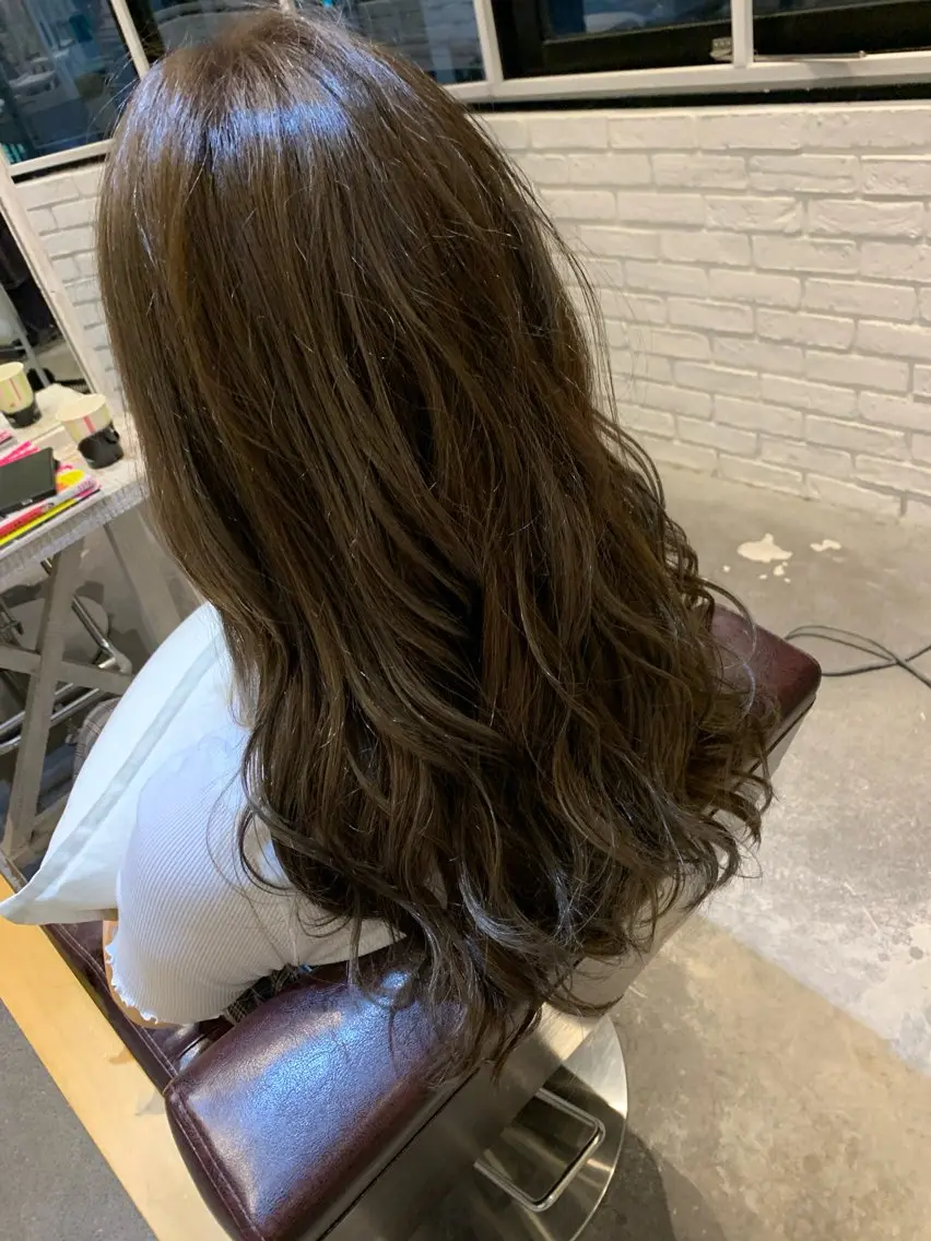 ロング カラー 塚本 昂のヘアスタイル