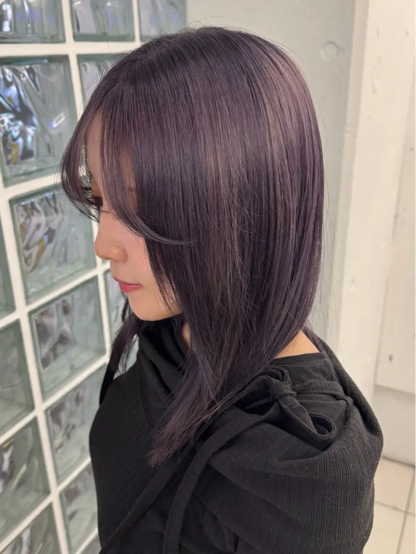ミディアム ヘアカラー Nene /Roverのヘアスタイル