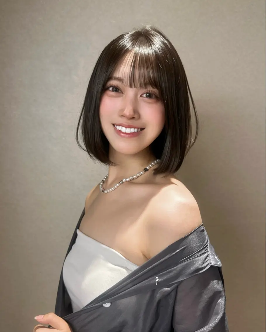 カラー カット ヘアカラー トリートメント 小西 鈴奈のヘアスタイル