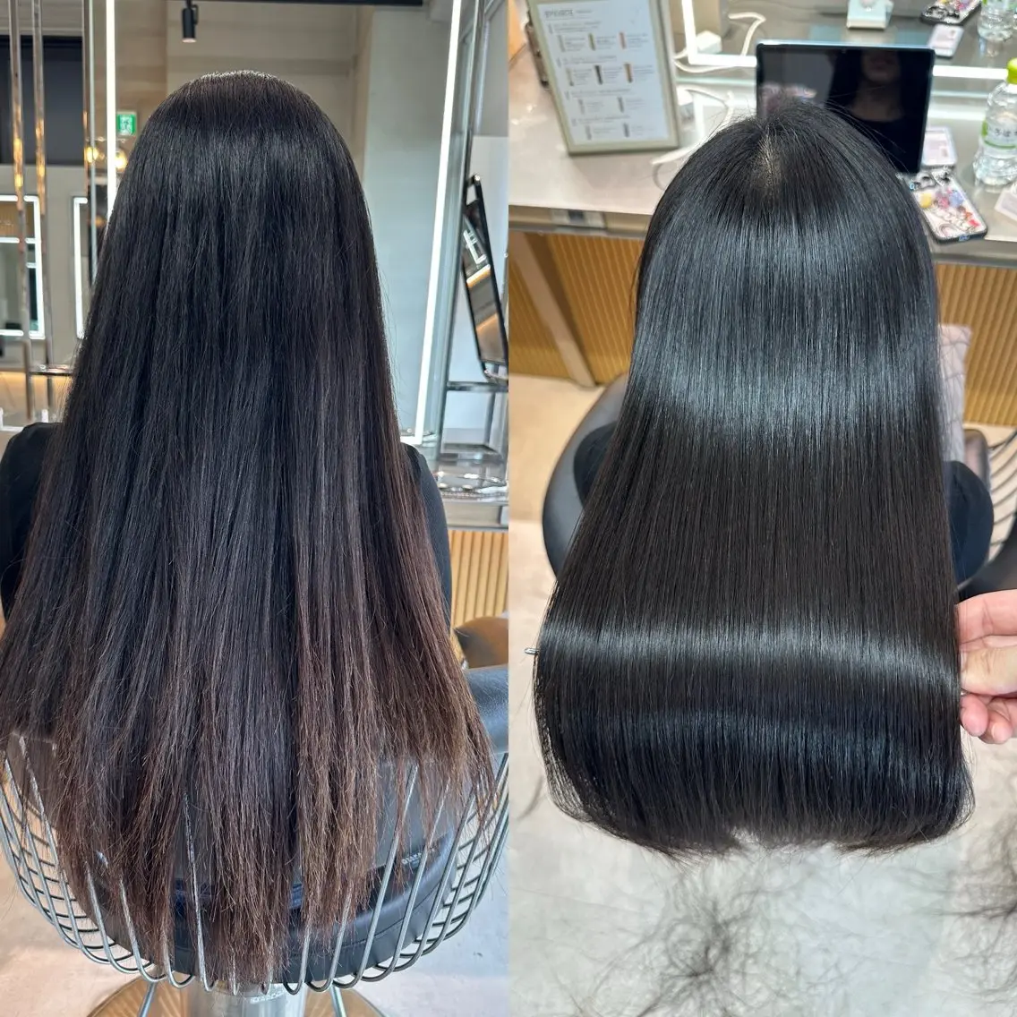 ロング 髪質改善 縮毛矯正 カット 縮毛矯正 トリートメント ✨髪質改善特化✨副 店長椎葉信乃介のヘアスタイル