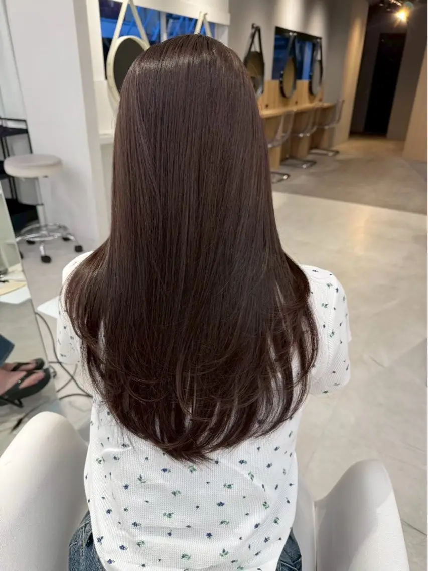 カラー 髙司 みいのヘアスタイル