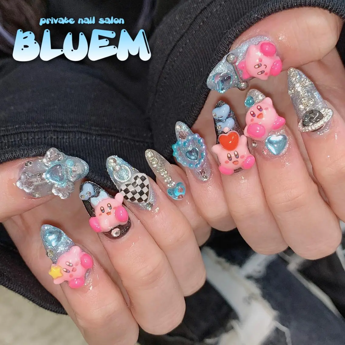 ネイル ハンドネイル BLUEM なな🐶のネイルデザイン