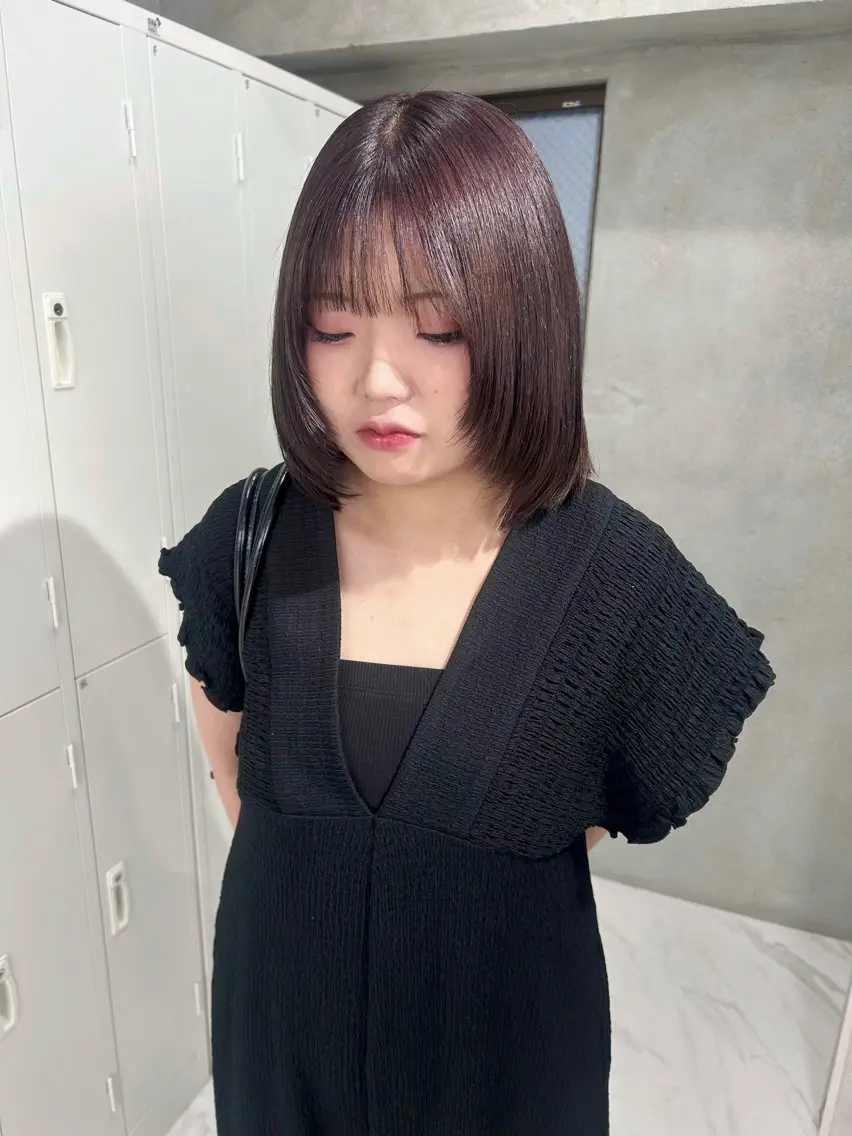 カラー ヘアカラー ️🧬akari🧬 ハイトーン/レイヤーのヘアスタイル