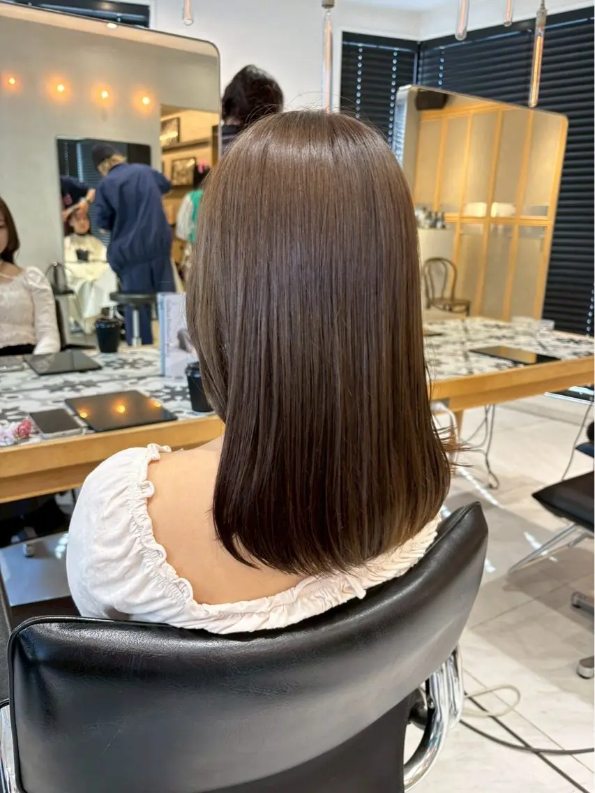 ロング あおい / 艶カラー🫧🩶のヘアスタイル