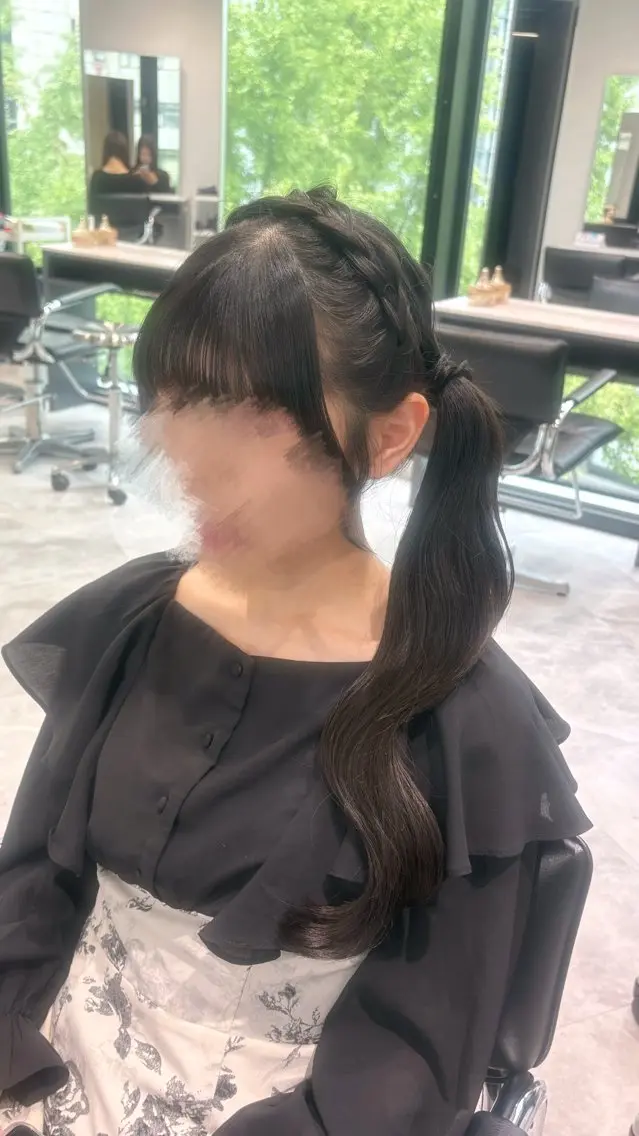 ロング ヘアアレンジ 彩華 🎀 西梅田美容室のヘアスタイル