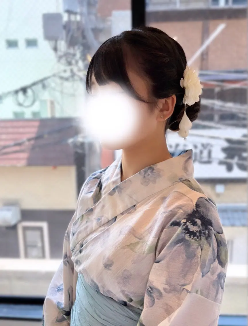 ︎︎⟡🍧︎︎浴衣着付け➕ヘアセット🍓︎︎⟡の写真
