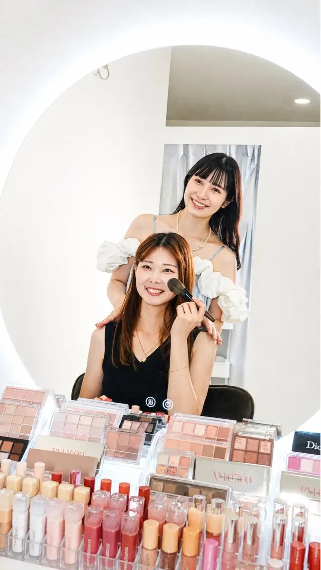 【人気No.1🌿】　パーソナルカラー・骨格・顔タイプ診断& フルメイクレッスン (240分)の写真