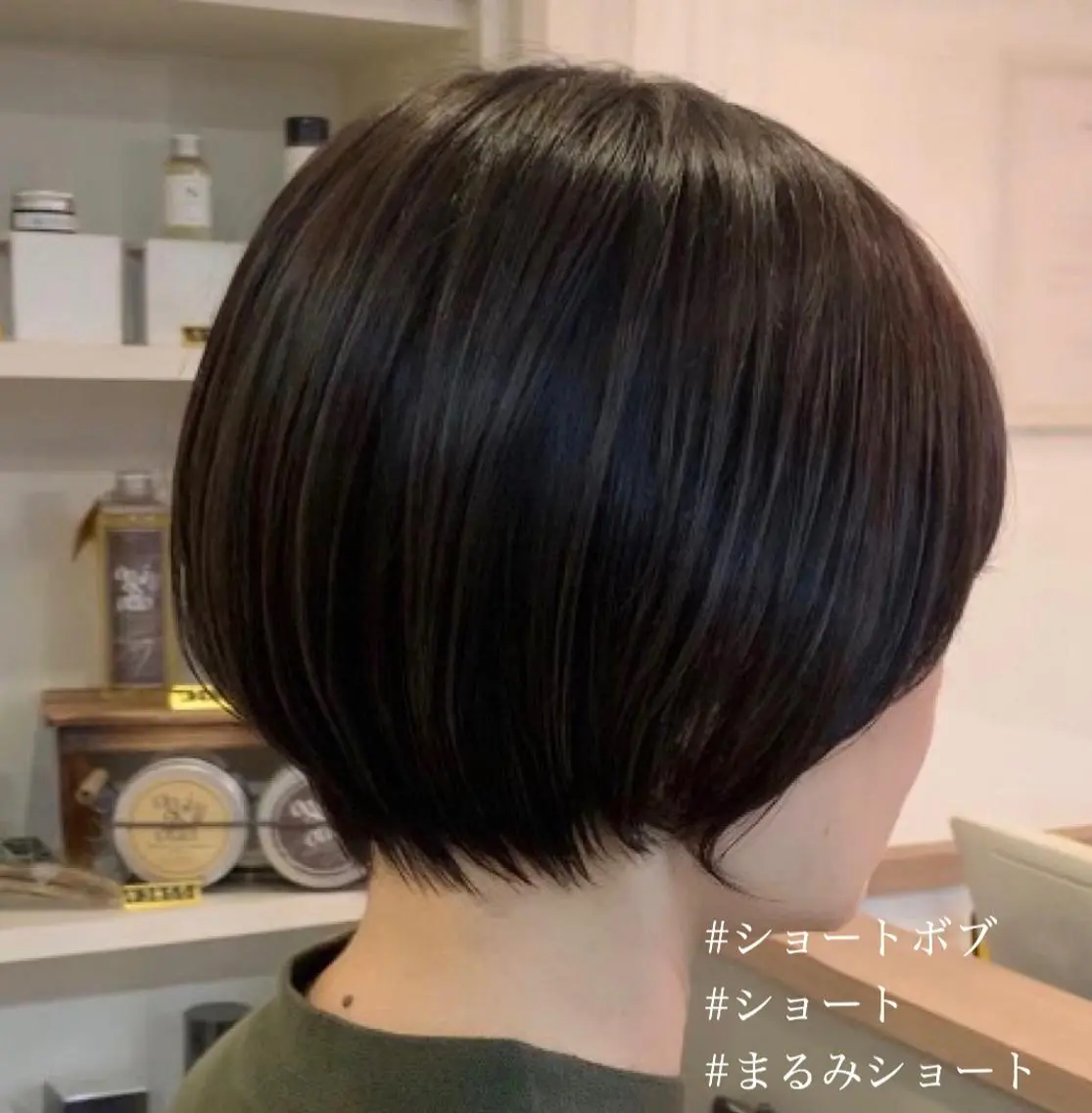 ショート 丸みショート ショートヘア カット ヘアカラー arc. arc.のヘアスタイル