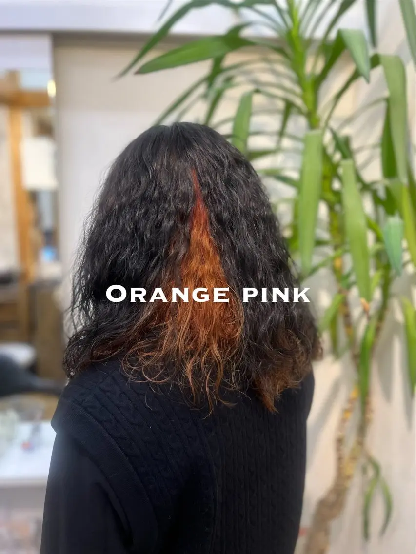 ミディアム カラー パーマ ヘアカラー 🦒galaxy フセヨシキ🏍️のヘアスタイル