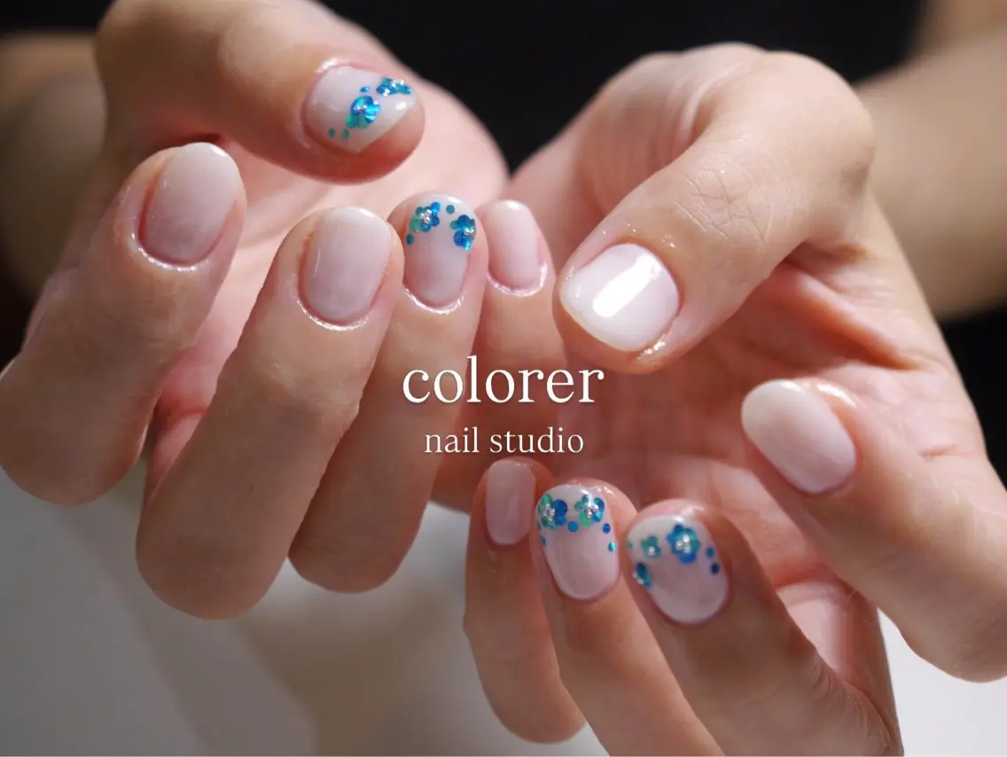 ネイル アートネイル ハンドネイル 𐂃 colorer𐂃のネイルデザイン