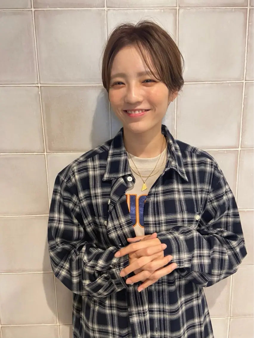ショート ヘアアレンジ メンズカット大歓迎 🫧HONOKA🪽のヘアスタイル