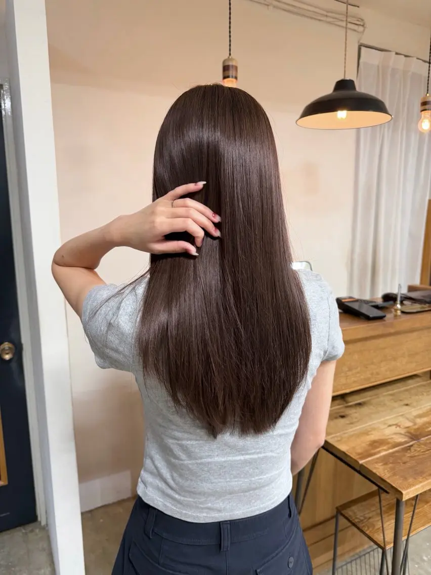ロング カラー ヘアカラー トリートメント ボブ&韓国レイヤー/ 艶カラー♡TOMOEのヘアスタイル