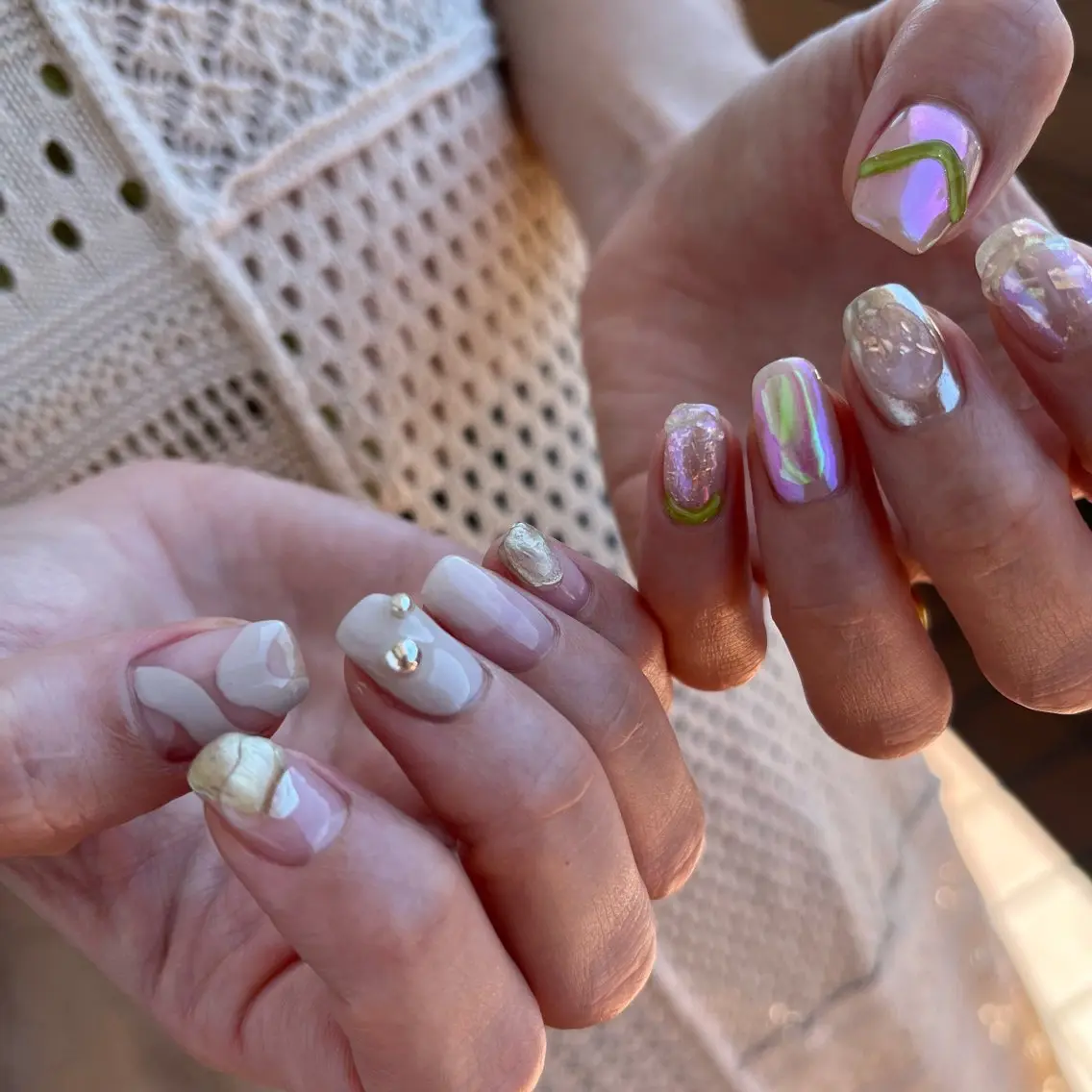 ネイル ハンドネイル atelier alle.のネイルデザイン