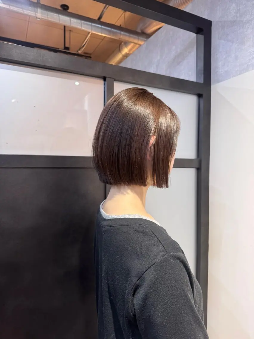 ショート カット トリートメント sora/ 暖色カラー🌷のヘアスタイル