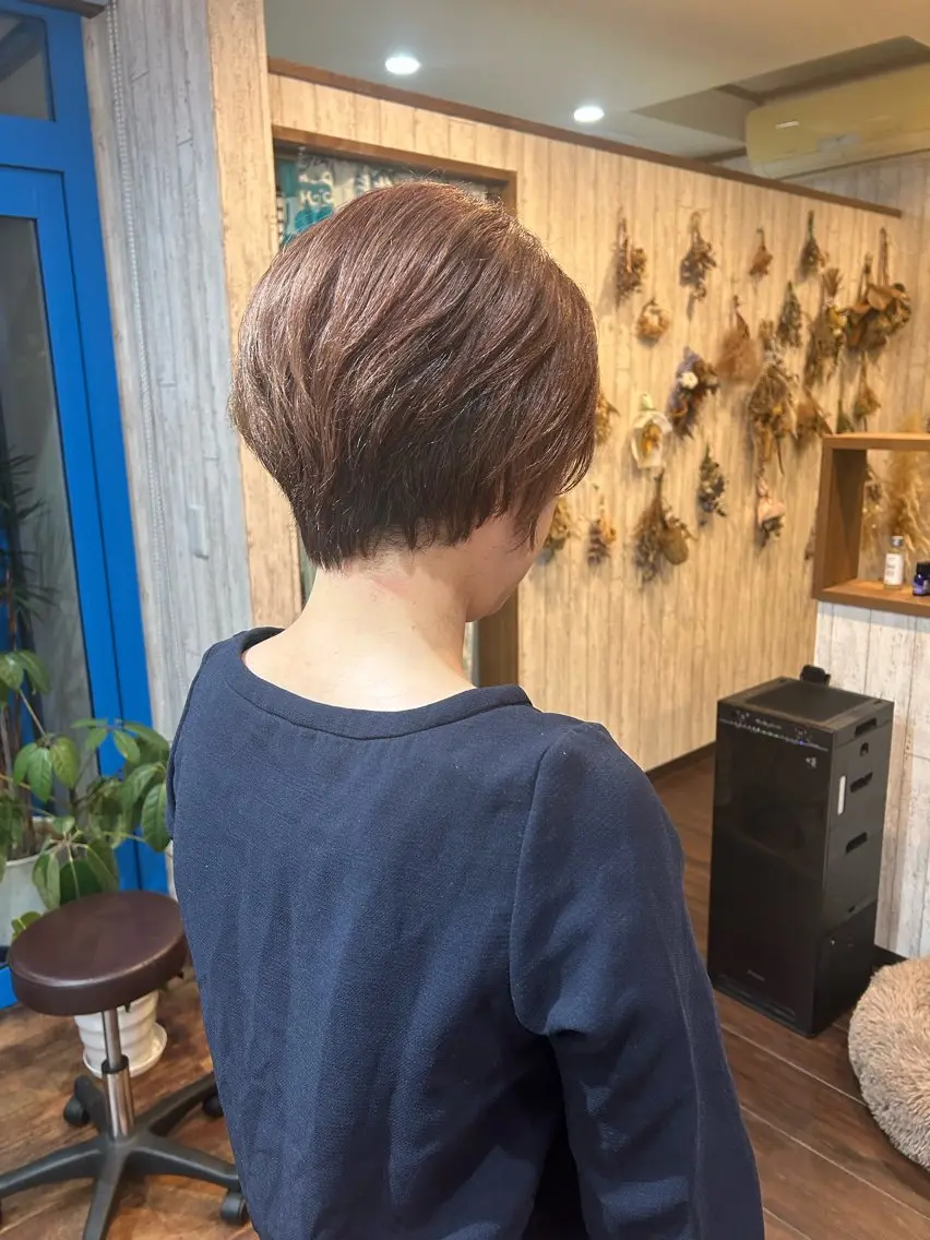 ショート ボブ ショートヘア 早坂 さくらのヘアスタイル