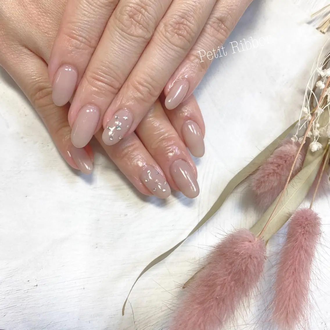 💅🏻ワンカラーorラメグラデーション【オフありの方はこちら】ジェルオフ&甘皮ケア無料🤍の写真