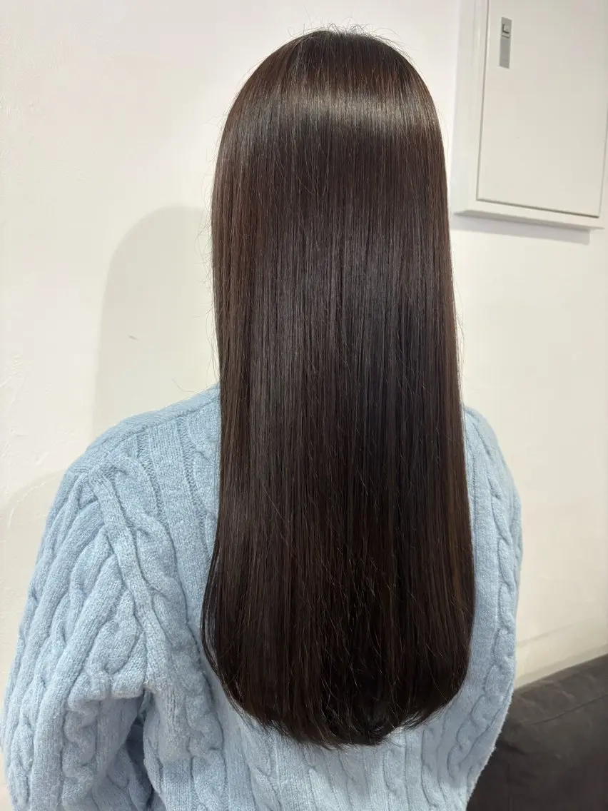 【癖毛や広がりが気になるあなたへ】天使の輪を叶える✨縮毛矯正✨の写真
