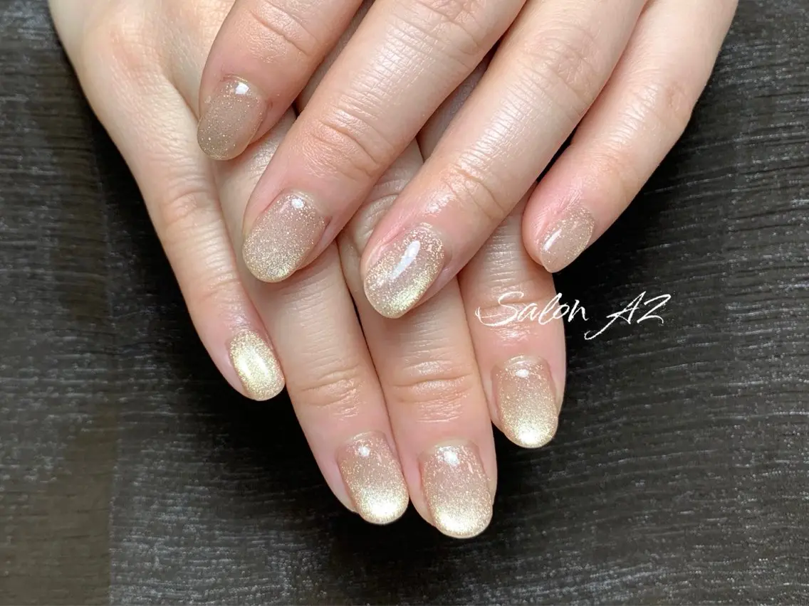 ネイル アートネイル フットネイル フレンチネイル マグネットネイル 持ち込み ハンドネイル salon AZのネイルデザイン