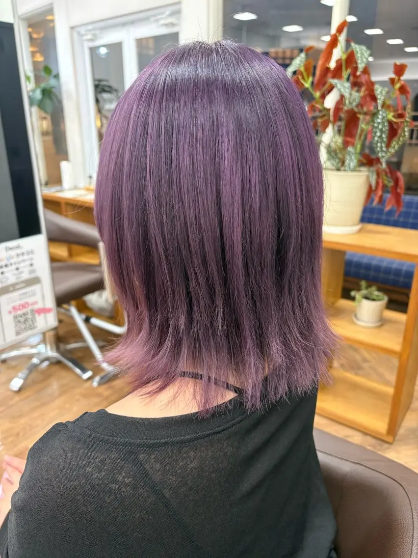 ショート カラー ヘアカラー 伊達 心優のヘアスタイル