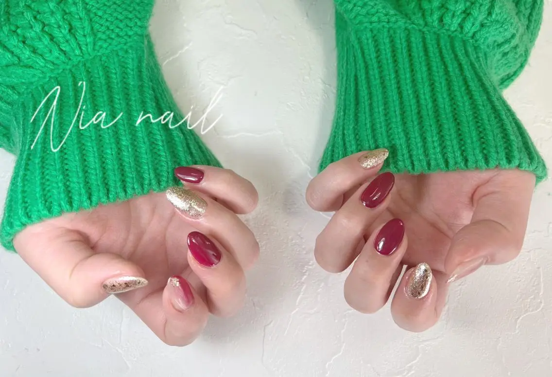 ミディアム Nia nail Fukuharaのネイルデザイン