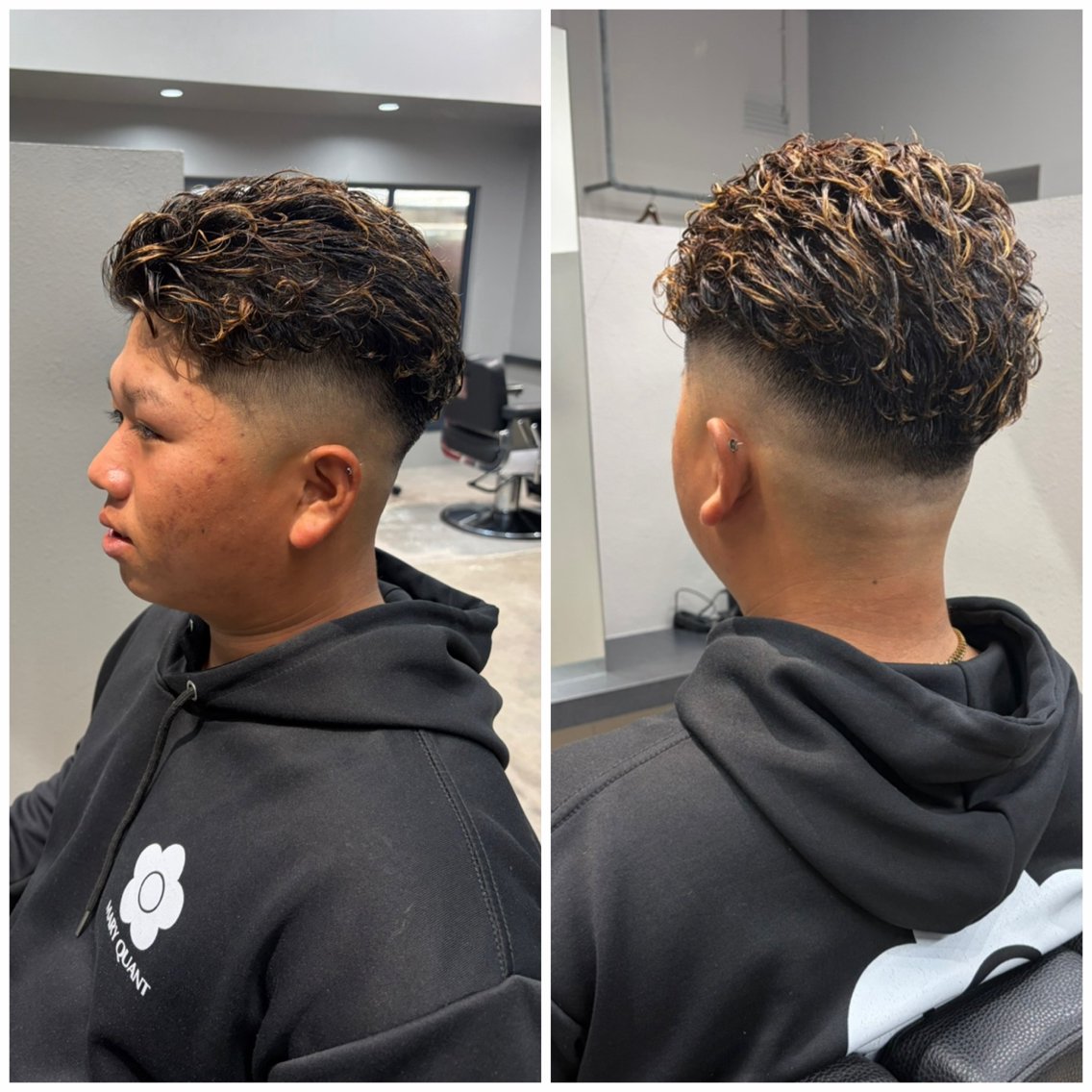 ショート カラー パーマ カット パーマ 田中 佑紀のヘアスタイル