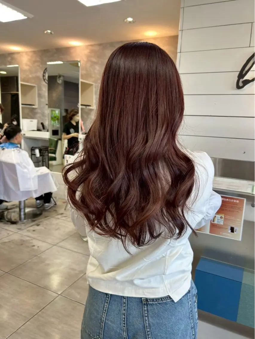 カラー 🌟艶カラー🌟 石中葵のヘアスタイル
