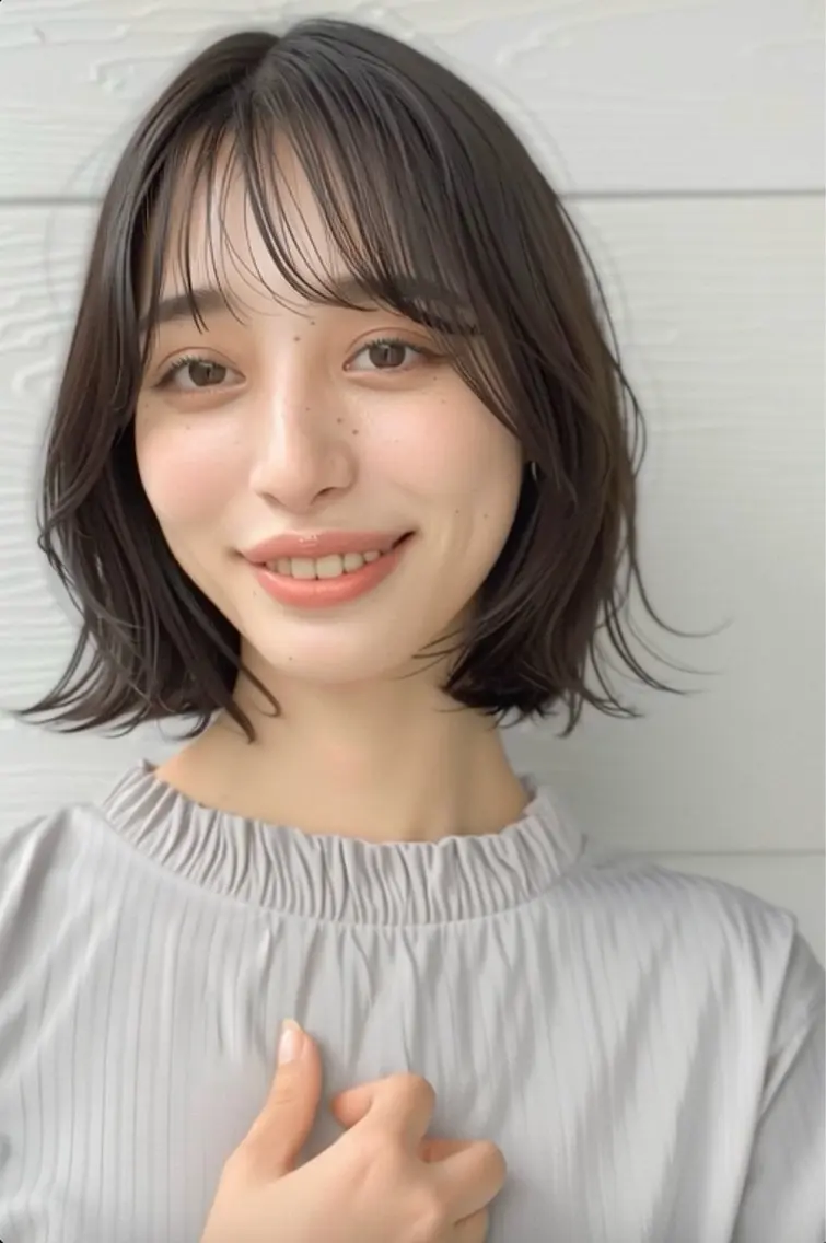 ショート イノウエ アイ KNACK 阿倍野のヘアスタイル