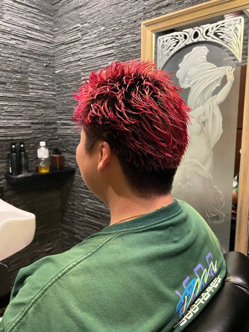 ショート メンズ 長野 風人のヘアスタイル