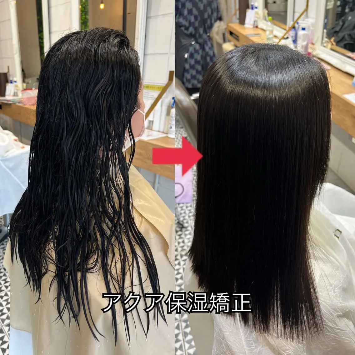 ロング 縮毛矯正 元村貴裕   ・ 美髪矯正natyのヘアスタイル