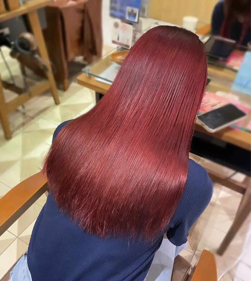 ロング カラー カット ヘアカラー トリートメント ʜᴀʀᴜᴋᴀ♱メンズ ウルフ/ブリーチのヘアスタイル