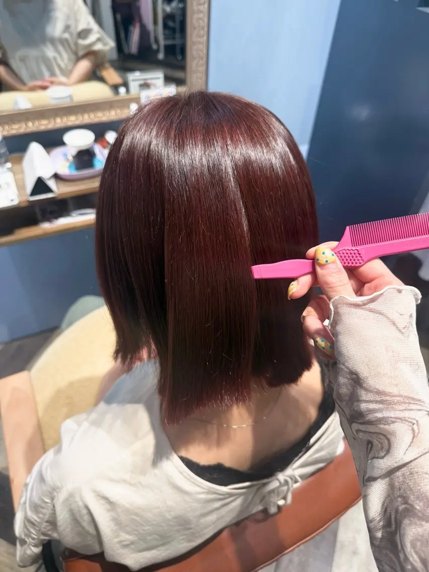 echelle 🐈‍⬛瑠菜のヘアスタイル