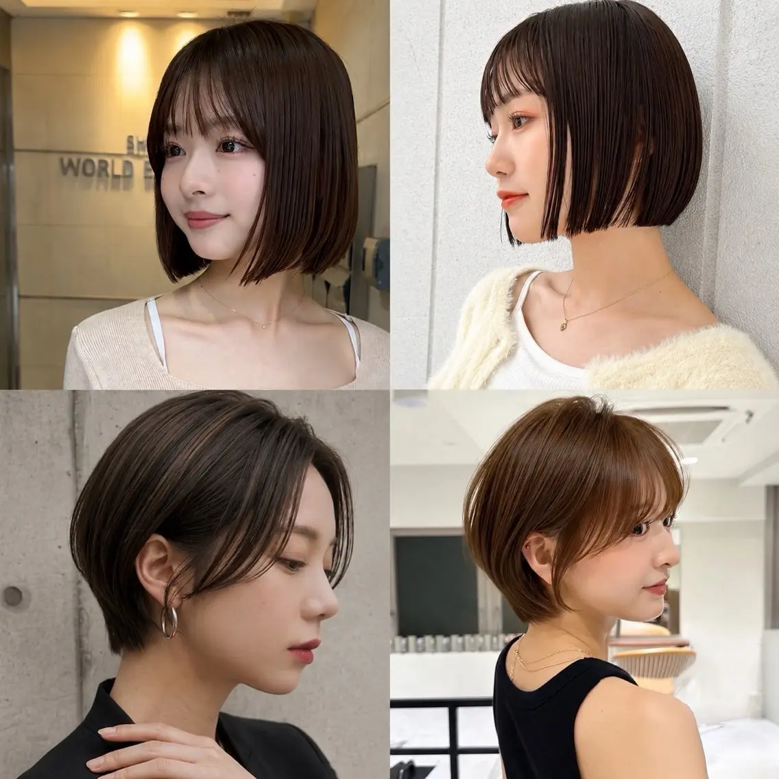 ショート 美髪の神様⭐︎透明感 カラー【吉祥寺】のヘアスタイル