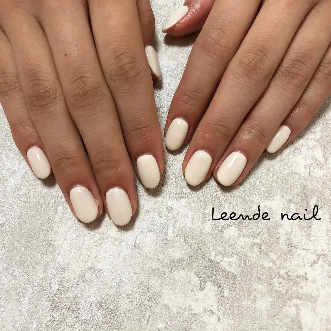 ネイル ワンカラーネイル ハンドネイル Leendenail 【リエンダネイル】のネイルデザイン