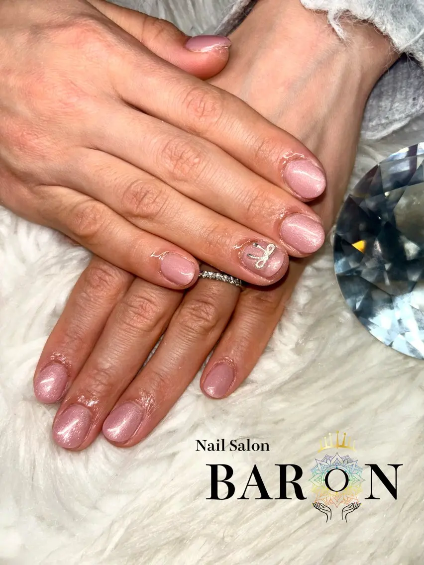 ネイル ピンク ♛︎BARON♛︎ MASHIROのネイルデザイン
