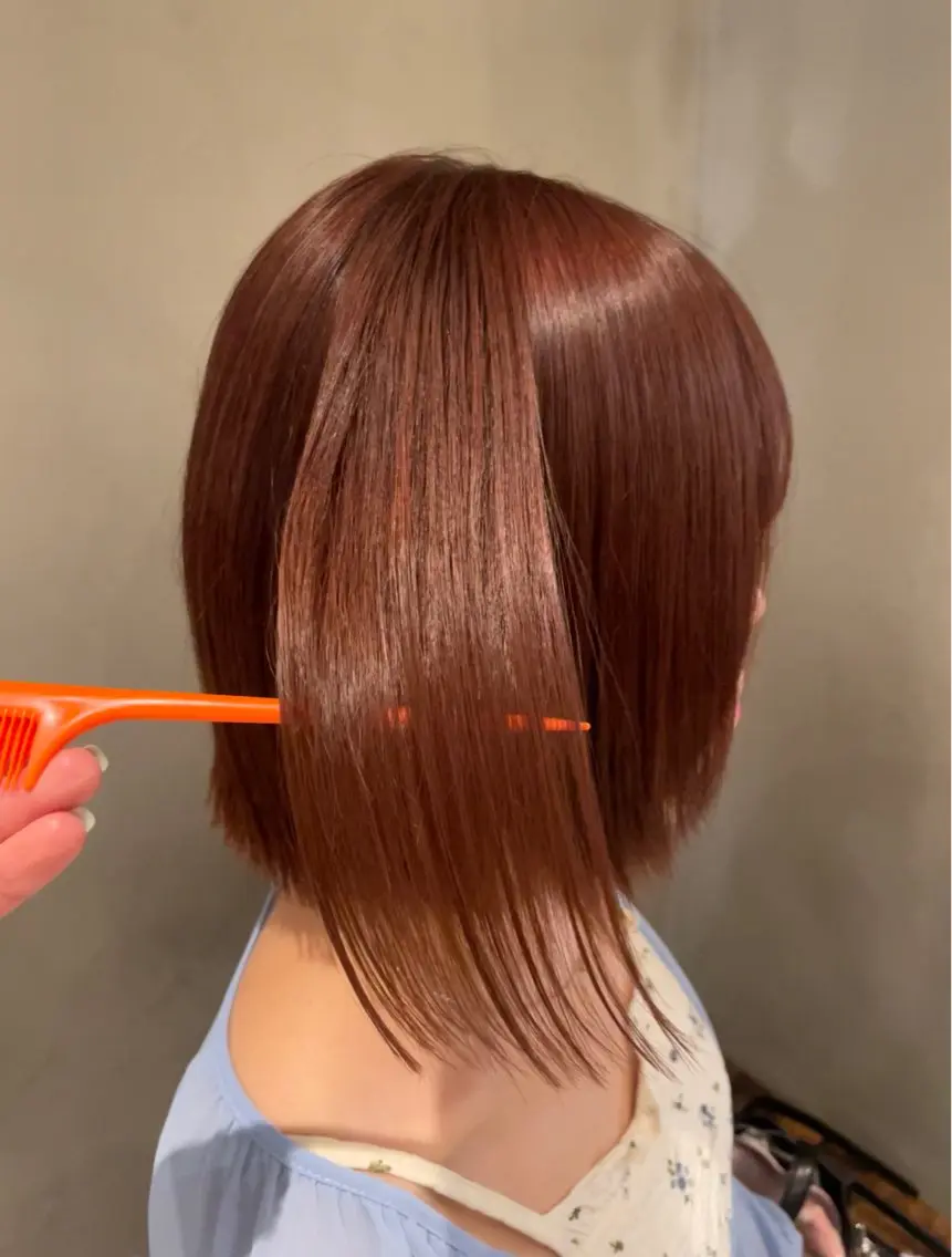 カット+カラー+トリートメントの写真