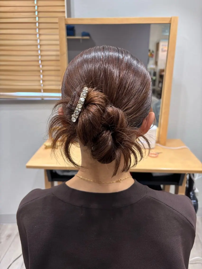ロング ヘアアレンジ レイヤーカット ヘアセット Gypsoly ☺︎ゆきのその他イメージ