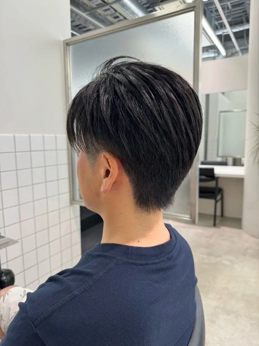メンズ カット 梅田茶屋町ヘッドスパ &艶カラー りほのヘアスタイル
