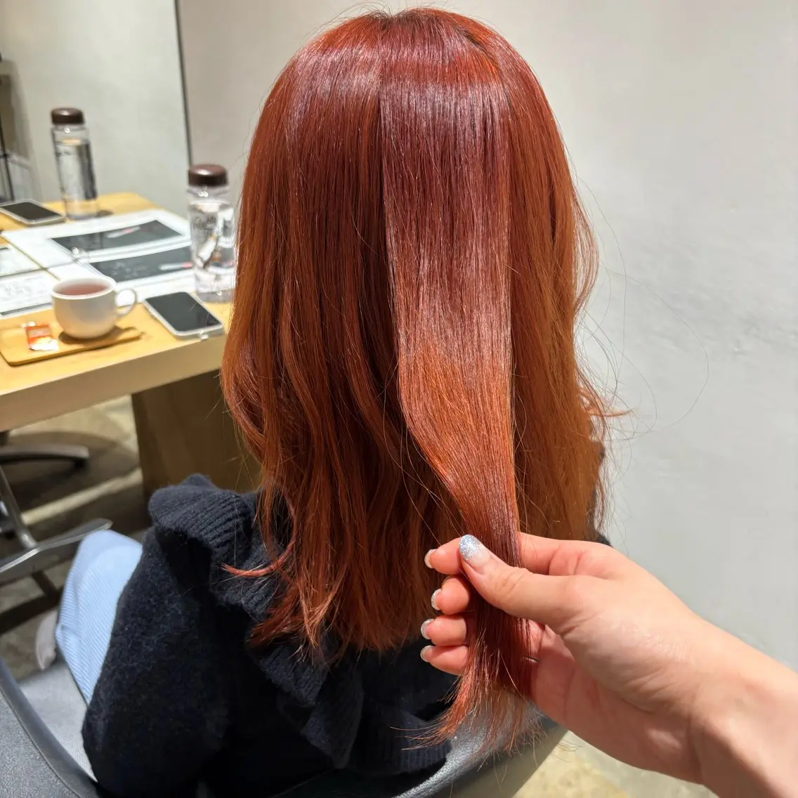 ショート カラー オレンジ ピンクカラー カット ヘアカラー 💛似合わせカット カラー💛 amiのヘアスタイル