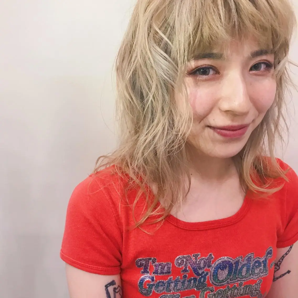 ブリーチ+カラー+カット✂︎の写真