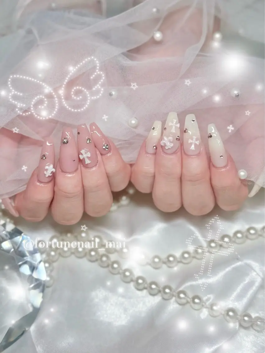ネイル ハンドネイル 🎀Mai 🎀最短4/8🈳のネイルデザイン