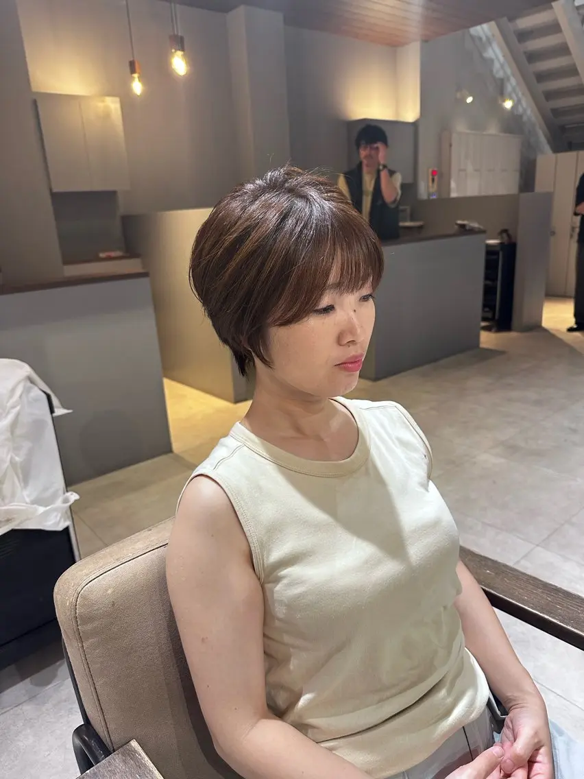 ショート ショートヘア 柴田 舜吏のヘアスタイル