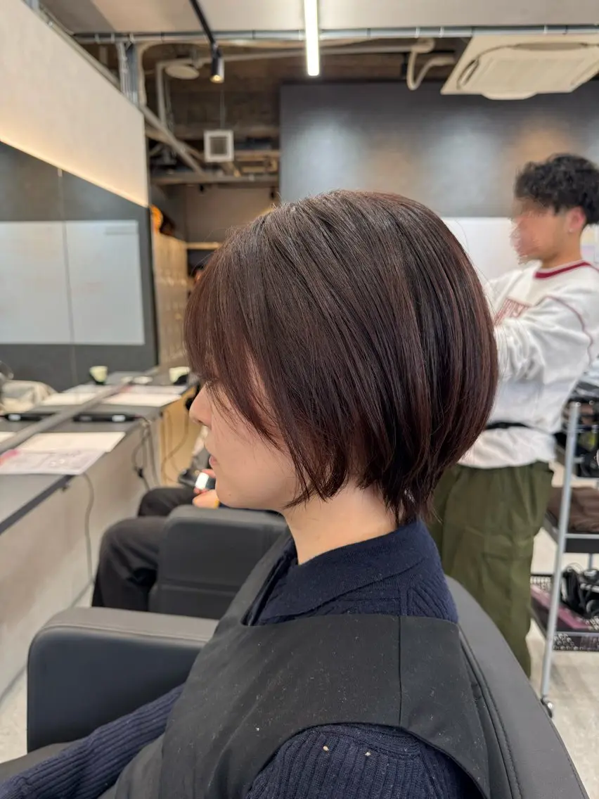 ショート ショートヘア 縮毛矯正 Sakura/ ショート・レイヤーのヘアスタイル