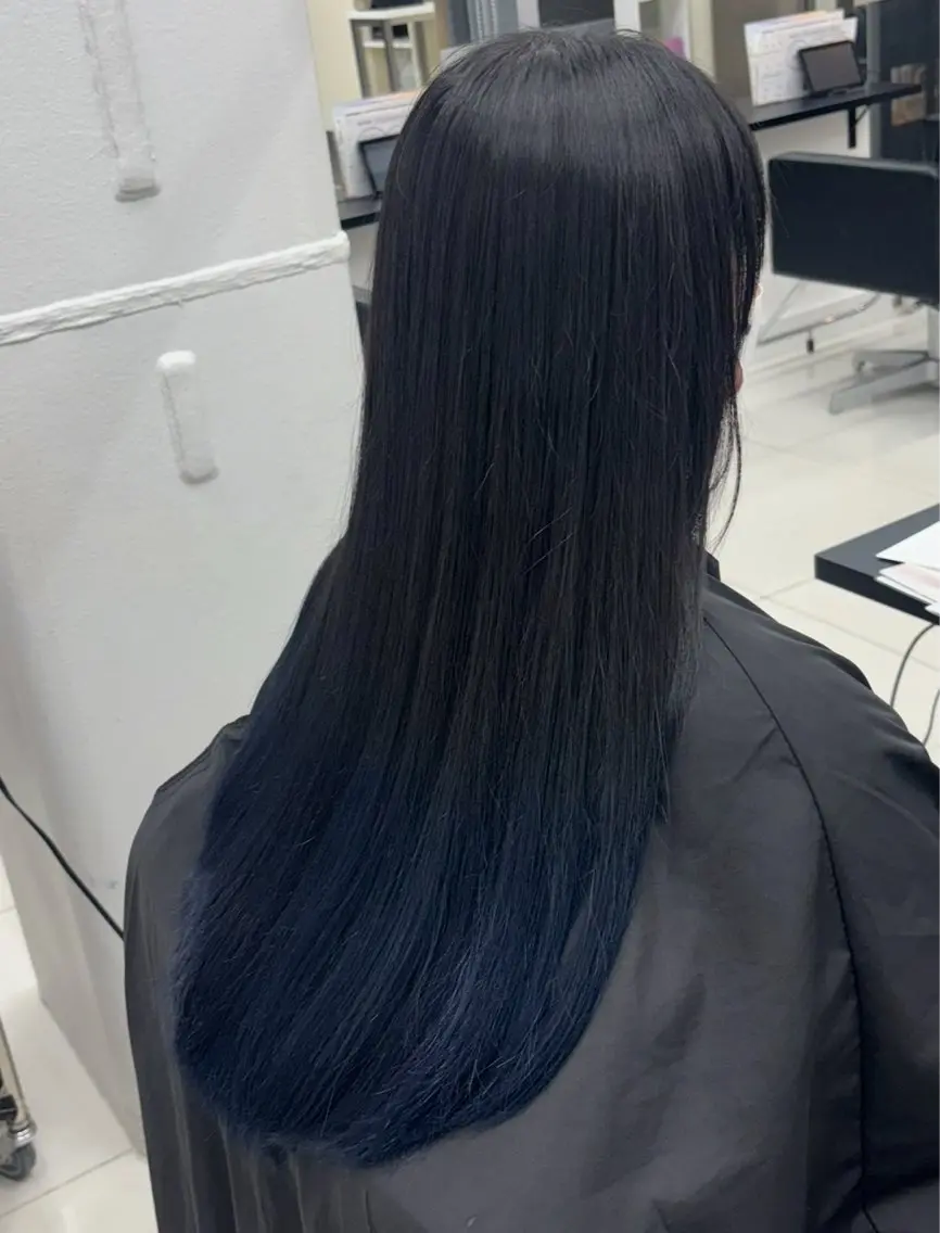 ミディアム カラー グラデーションカラー ヘアカラー トリートメント ⭐️無料！カット モデル募集⭐️夕貴のヘアスタイル