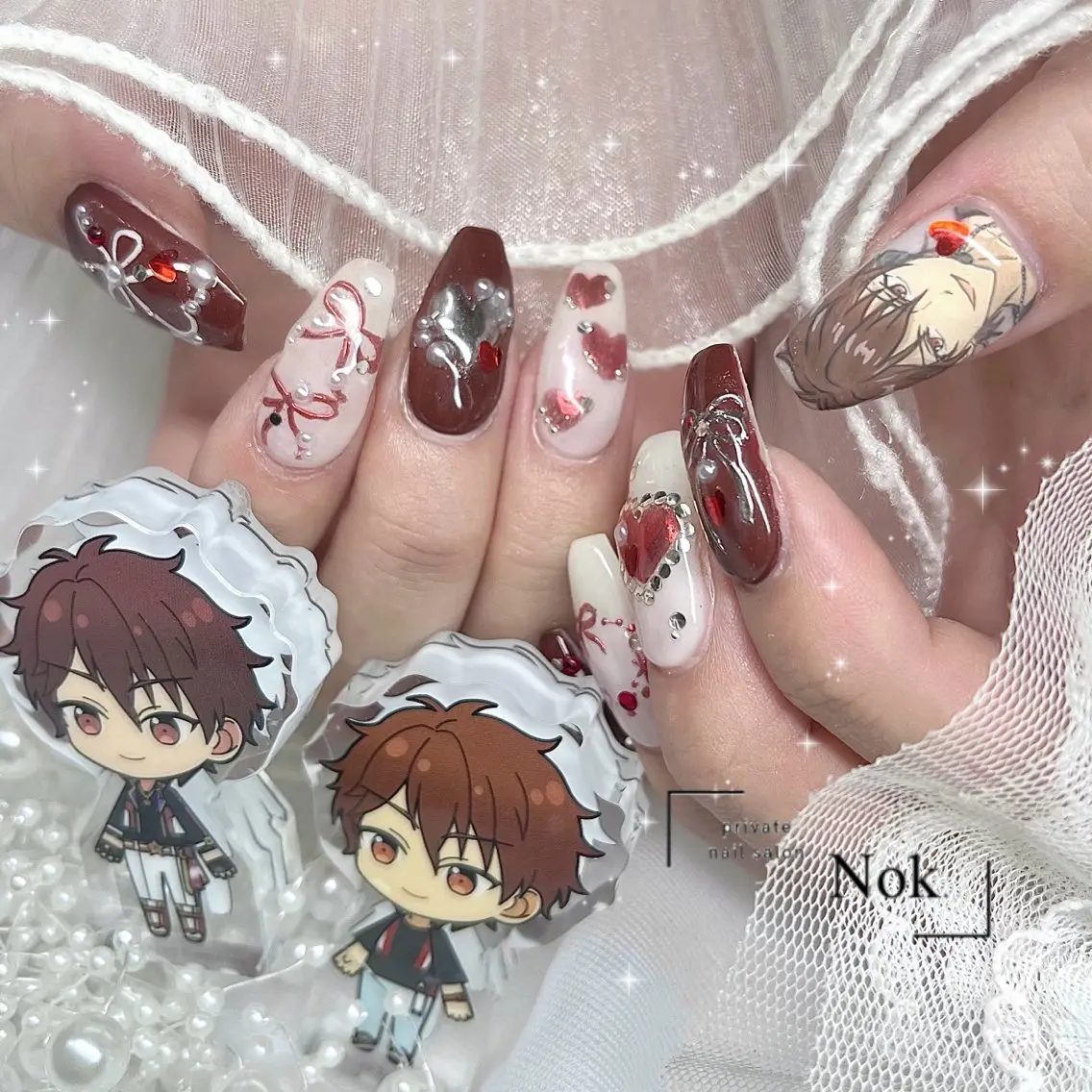 ネイル ハンドネイル 池袋痛ネイル Nok. 渡辺のネイルデザイン