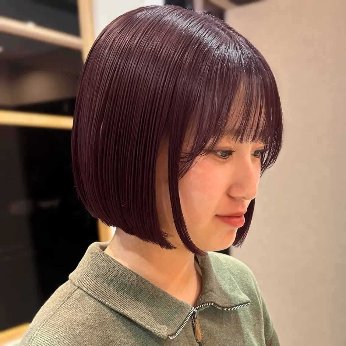 🌈1名様限定🉐プレミアムケアカラー🐣🩵+髪質改善トリートメント🫧の写真