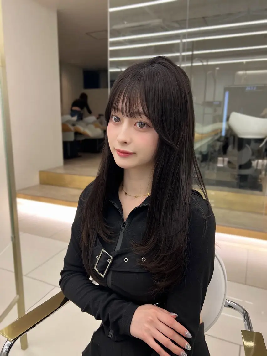✨髪質改善ケアストレート✨サラツヤ美髪メニューの写真