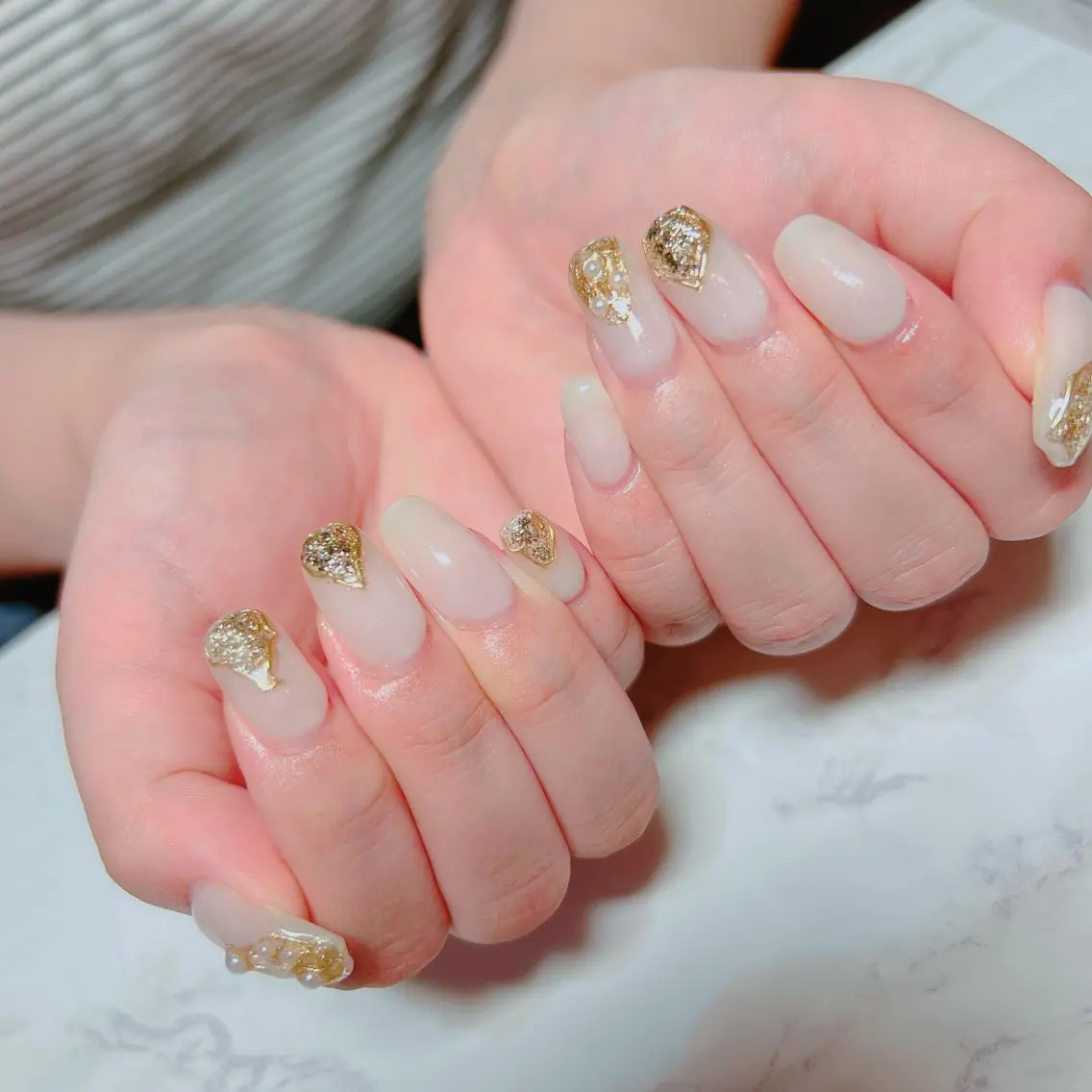 ネイル 持ち込み ハンドネイル たきぐち みちこのネイルデザイン