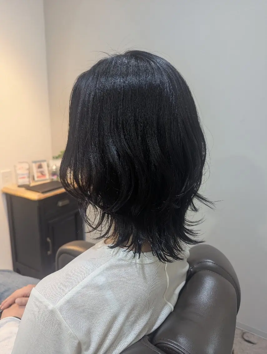 ミディアム Aioon 馬込 彩子のヘアスタイル