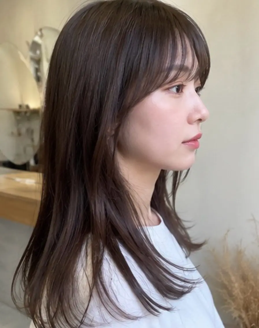 セミロング 坂本 雅哉のヘアスタイル