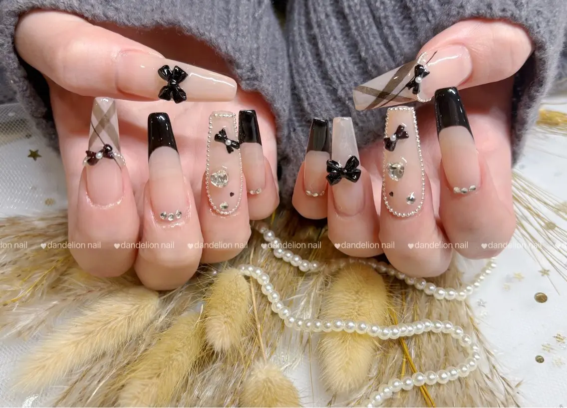 ネイル 持ち込み スカルプネイル dandelion nail北千住のネイルデザイン